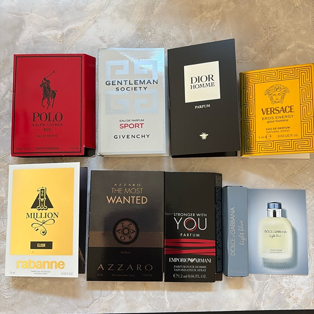 Men's Luxury Designer Cologne Samples b